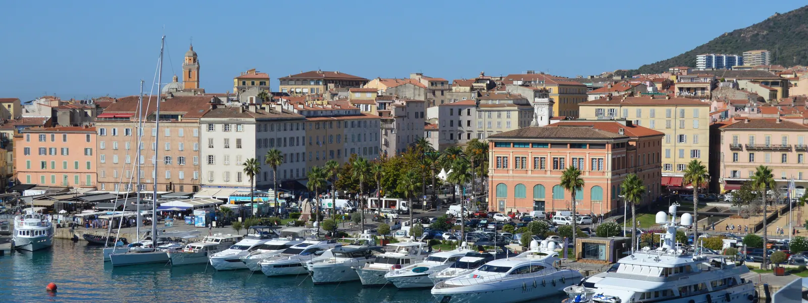 A view of Ajaccio
