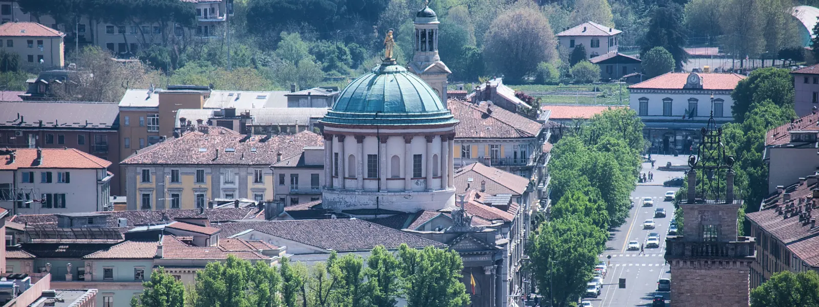 A view of Bergamo