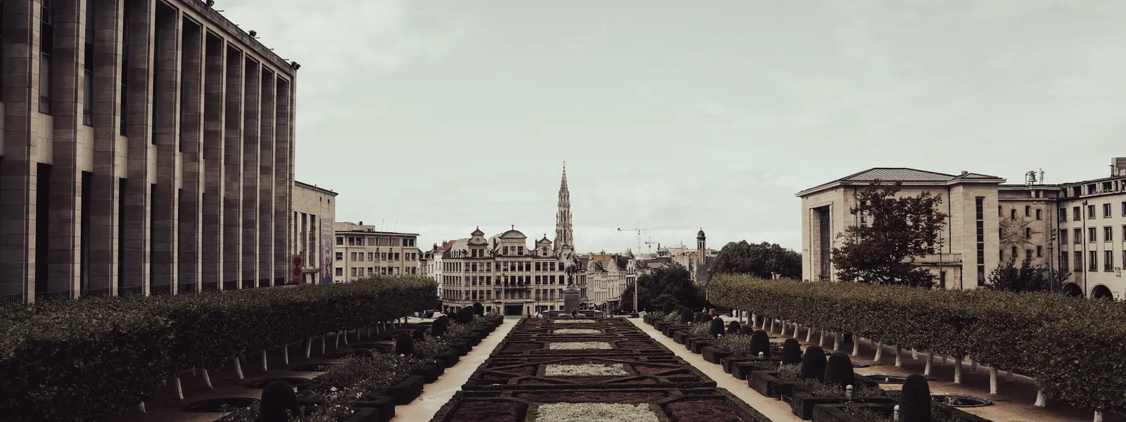 A view of Brussels