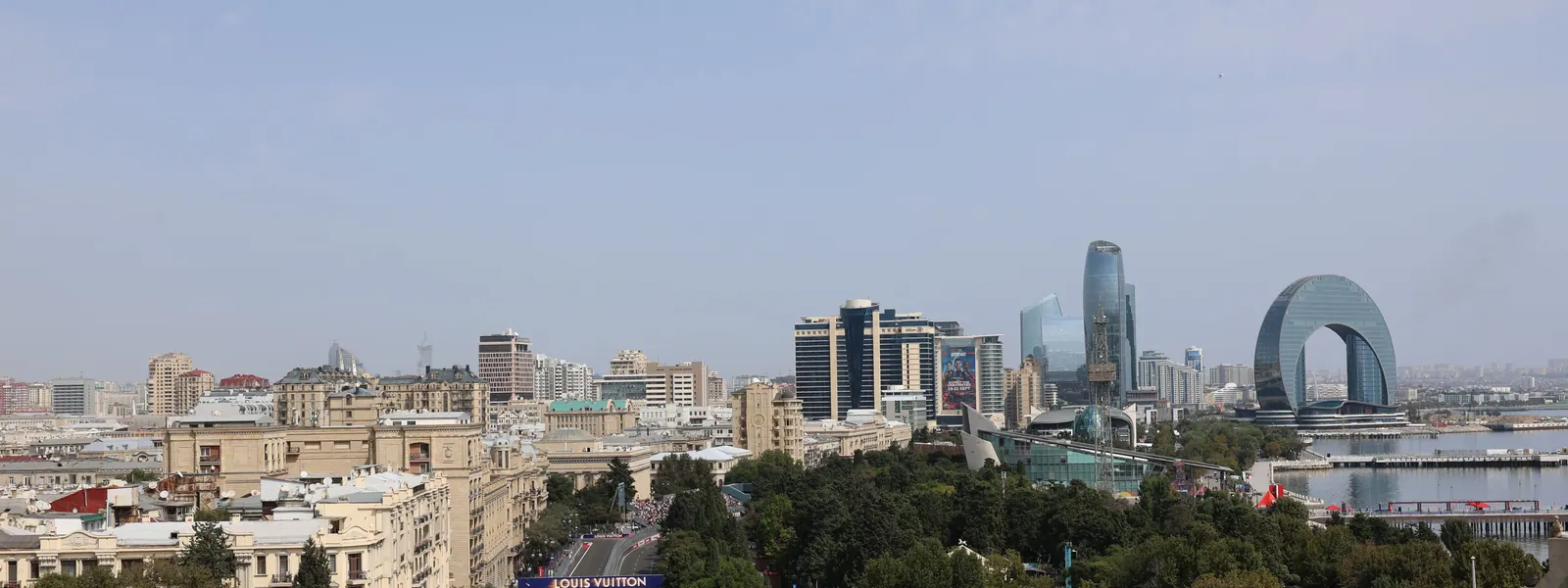 A view of Baku