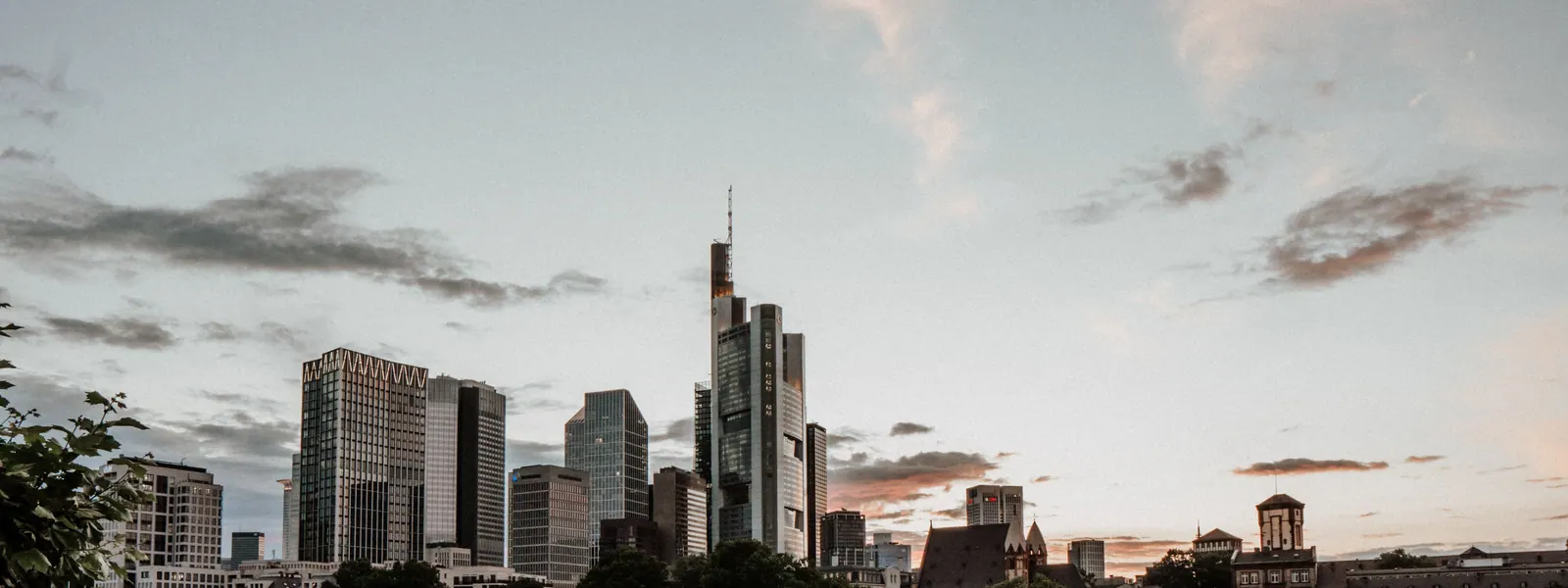 A view of Frankfurt (Hahn)