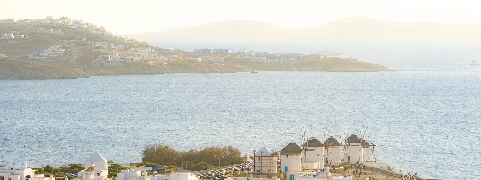 Veduta di Mykonos