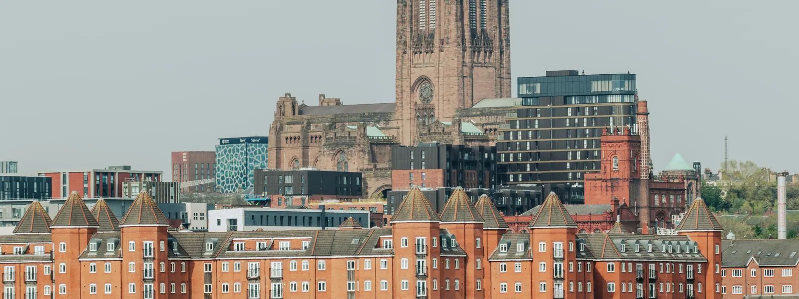 Veduta di Liverpool