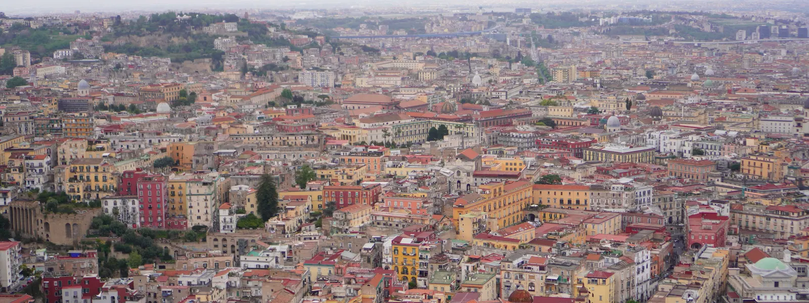 A view of Naples