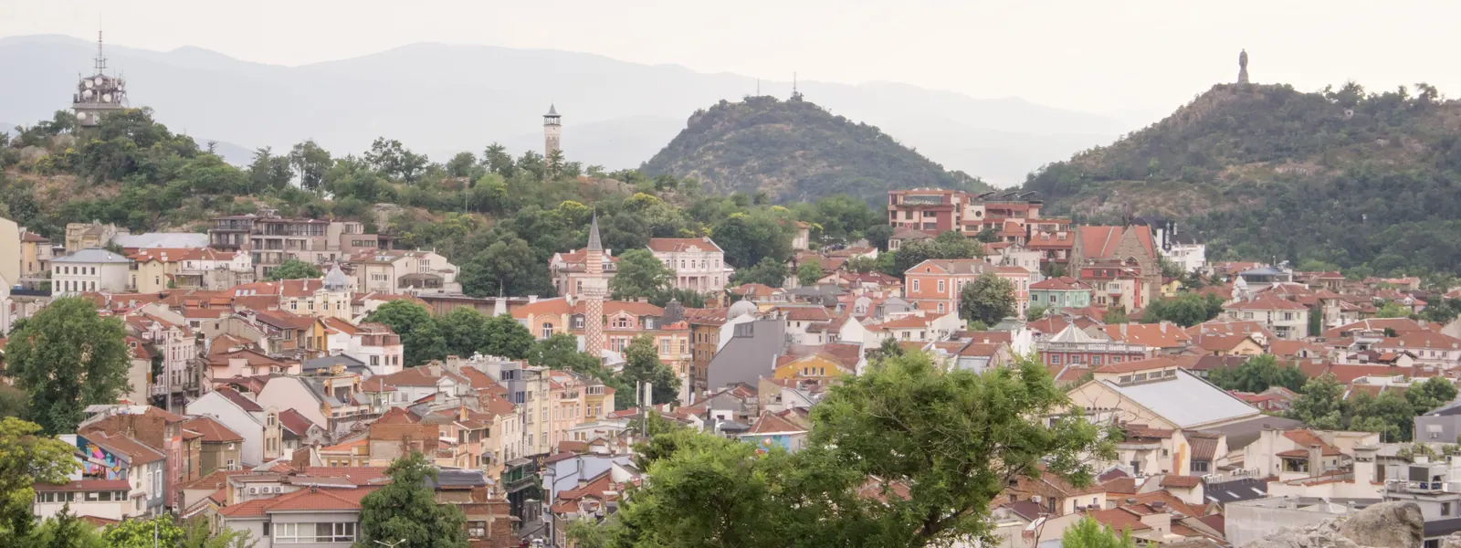 Veduta di Plovdiv