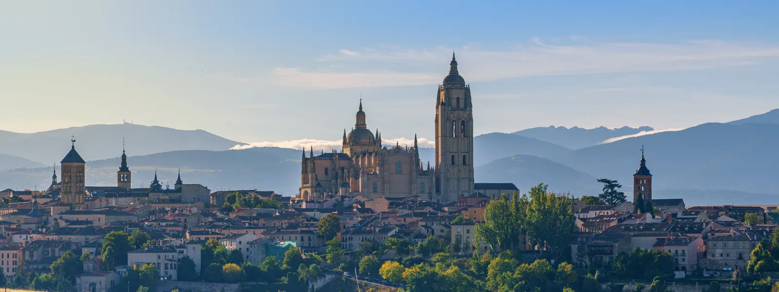 Veduta di Santiago