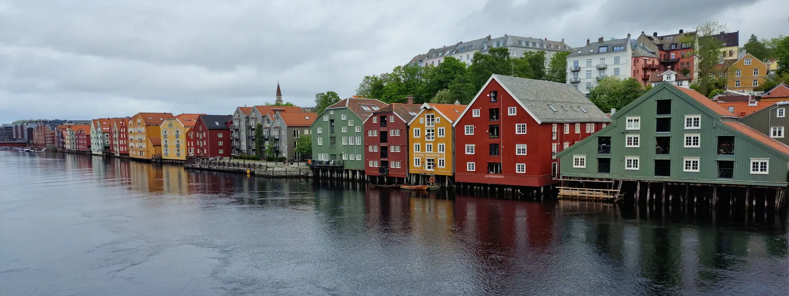 Veduta di Trondheim