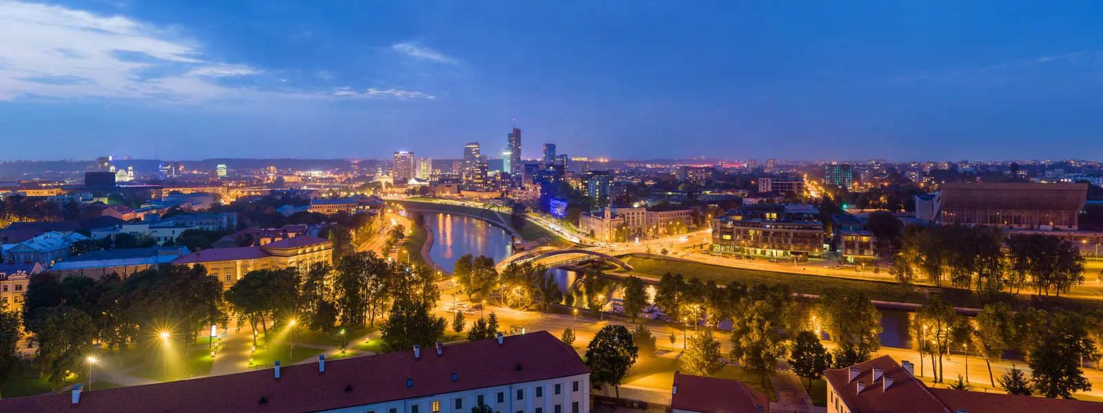 Veduta di Vilnius